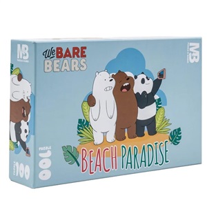 We Bare Bears Beach Paradise Puzzle 100prç. PZL-388937