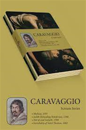 Caravaggio 4'lü Defter Seti 2 - Scream Series - Çizgisiz 64 Sayfa A5 Ebat