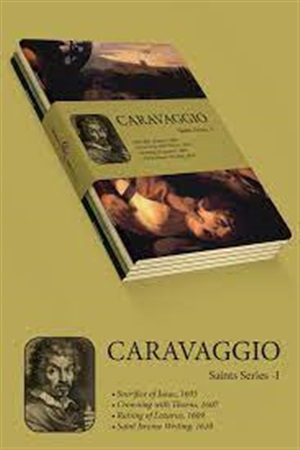 Caravaggio 4'lü Defter Seti 3 - Saints Series I - Çizgisiz 64 Sayfa A5 Ebat