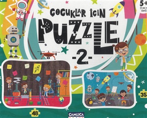 Çocuklar İçin Puzzle - 2 (Kutulu)
