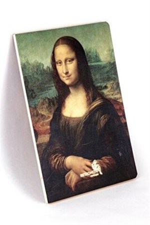 Vintage Serisi 4 - Da Vinci - Mona Lisa, 1503-6 - Çizgisiz 96 Sayfa 14,8x21cm
