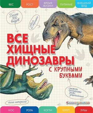 Все хищные динозавры с крупными буквами