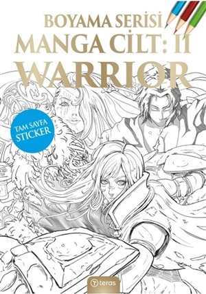 Manga Boyama Cilt 2 - Warrior