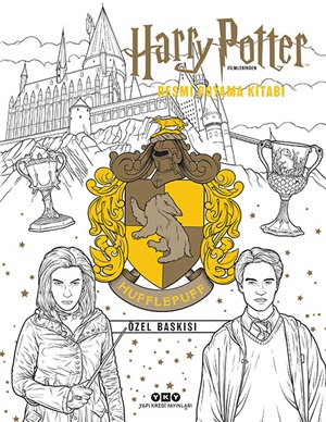 Harry Potter Filmlerinden Resmi Boyama Kitabı – Hufflepuff Özel Baskısı 2.Baskı