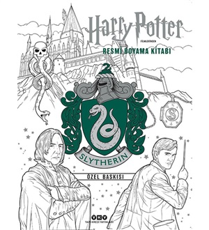 Harry Potter Filmlerinden Resmi Boyama Kitabı – Slytherın Özel Baskısı 2.Baskı