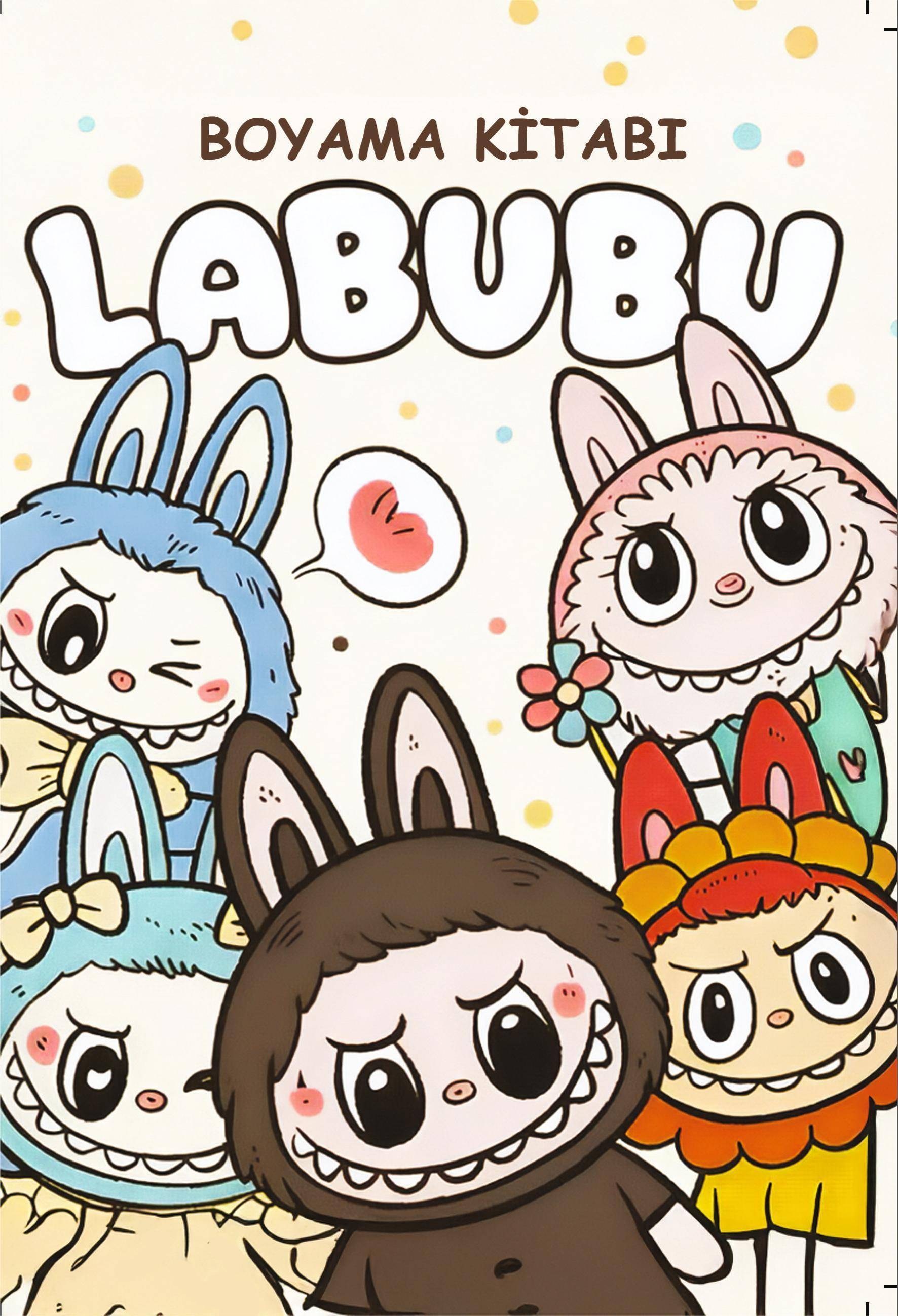 Labubu - boyama kitabı