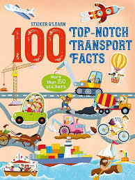 100 Facts Sticker and Learn: Top-Notch Transport Facts