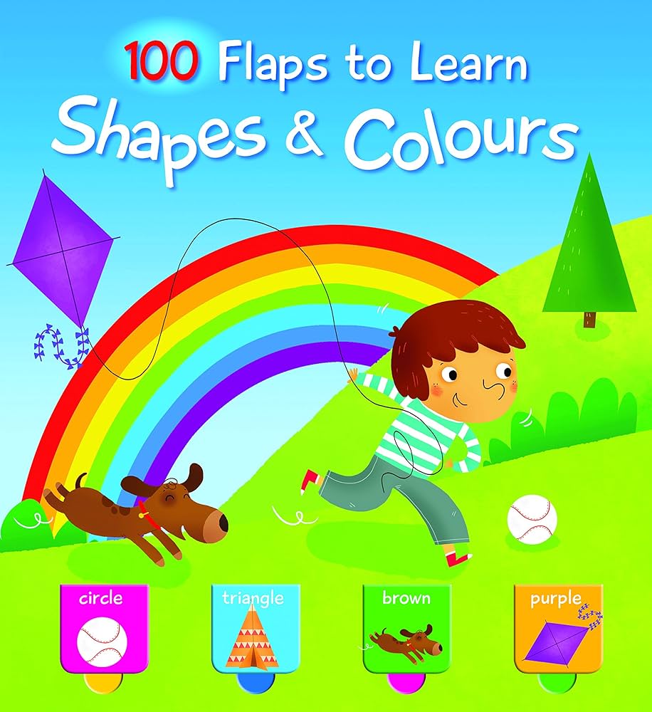 100 Flaps To Learn: Shapes and Colours