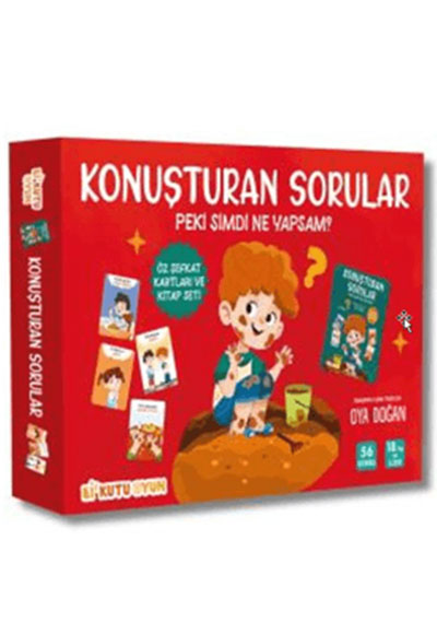 Konuşturan Sorular – Peki Şimdi Ne Yapsam? (Öz Şefkat Kartları ve Kitap Seti)