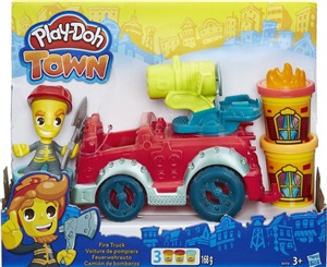 PD PLAYDOH TOWN FIRE TRUCK