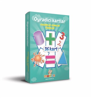 Öyrədici kartlar. Rəqəmlər Məstan