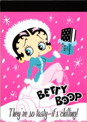 Betti boop not yapışqan