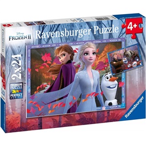 RPK050109 Frozen 2 2x24 parça Puzzle xRVNB