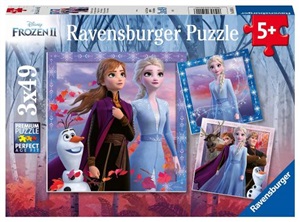 RPK050116 Frozen 2 2x49 parça Puzzle xRVNB