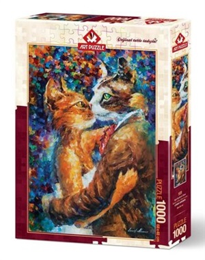 4226 AŞIK KEDİLERİN DANSI x ART puzzle 1000 parça