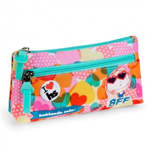 Pencil case double zip