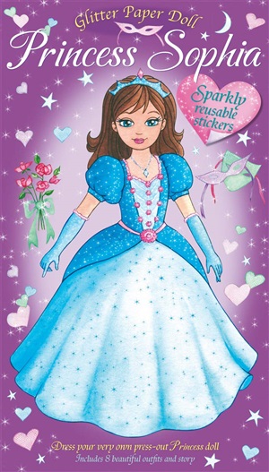 GLITTER PAPER DOLLS1 PRINCESS S