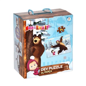 CA _ LAÇO _ MASHA KOCA AYI DEV PUZZLE ( YER PUZZLE )