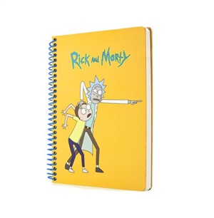 Mabbels_BUTİK RICK AND MORTY 2Spiralli Defter Ebat: 24 x 17 cm. Sayfa Sayısı: 95yaprak (190sayfa)