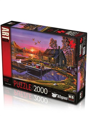 CA_KS Puzzle_Lakeside Cottage2000 Parça22502