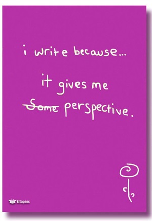 Deffter _ I WRITE BECAUSE / IT GIVES ME PERSPECTIVE