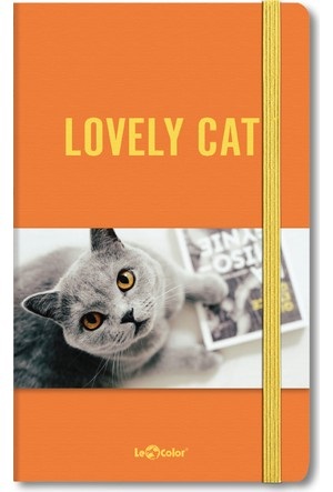 Le Color_ ESNEK KAPAK DEFTER 13X21 192sy CAT LOVER