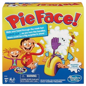 Pie face game