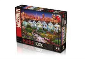 CA_KS Puzzle_San Fran3000 Parça23010