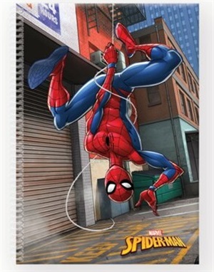 SpiderMan A4 80 Yp Kar Spr.Karton Kapak Defter