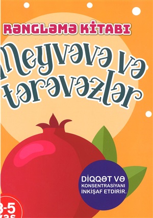 Rəngləmə Kitabı (Meyvə və tərəvəzlər)