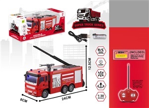 1:48 4 function R/C fire engine with battery,USB