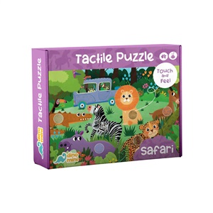 Dinomini Tactile Puzzle Safari