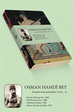 Osman Hamdi Bey 4'lü Defter Seti 3 - Kaplumbağa Serisi - Çizgisiz 64 Sayfa A5 Ebat