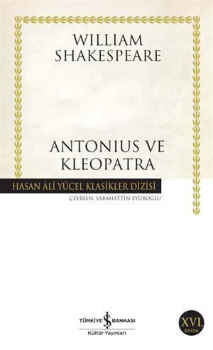 ANTONİUS VE KLEOPATRA ( K.KAPAK )