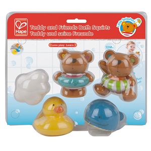 Teddy & Friends Bath Squirts