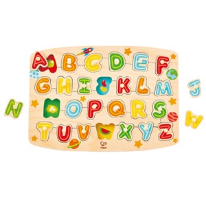 Alphabet Peg Puzzle