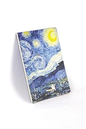 Vintage Serisi 2 - Van Gogh - The Starry Night, 1889 - Çizgisiz 96 Sayfa 14,8x21cm