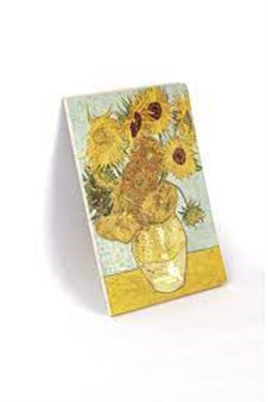 Vintage Serisi 5 - Van Gogh - Vase with Twelve Sunflowers, 1888 - Çizgisiz 96 Sayfa 14,8x21cm
