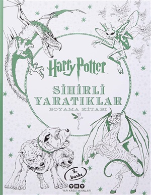 Harry Potter Sihirli Yaratıklar Boyama Kitabı_ Kolektif