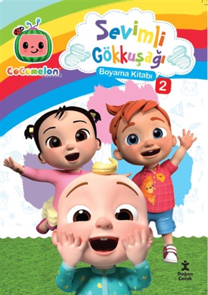 Cocomelon Sevimli Gökkuşağı Boyama Kitabı - 2