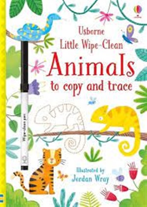 LITTLE WIPE CLEAN ANIMALS TO COPY AND TRACE