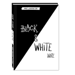 Black&White Note. Стильный блокнот с черными и белоснежными страницами (твердый переплет)