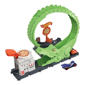 Mattel HW City Nemesis Gator Pizza Shop