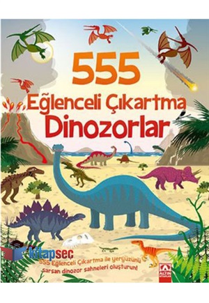 555 Eğlenceli Çıkartma - Dinozorlar