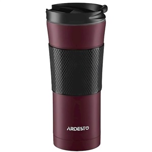 Ardesto Travel mug To Go 450 ml, s/s, red