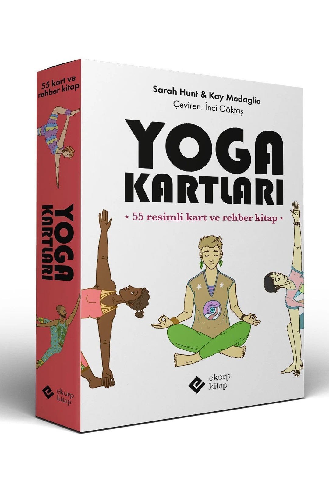 Yoga Kartları - 55 Resimli Kart Ve Rehber Kitap