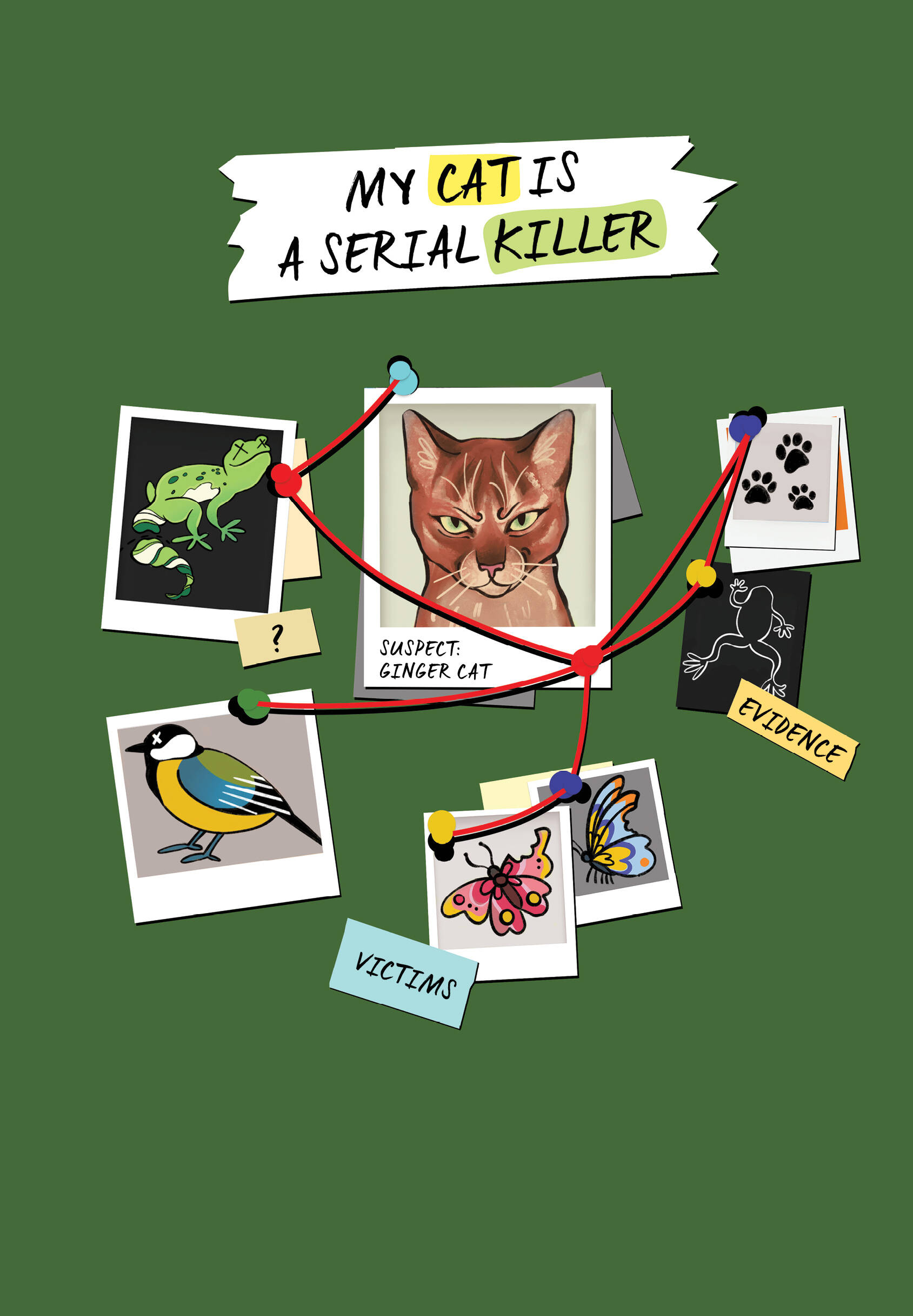 Блокнот My Cat Is a Serial Killer