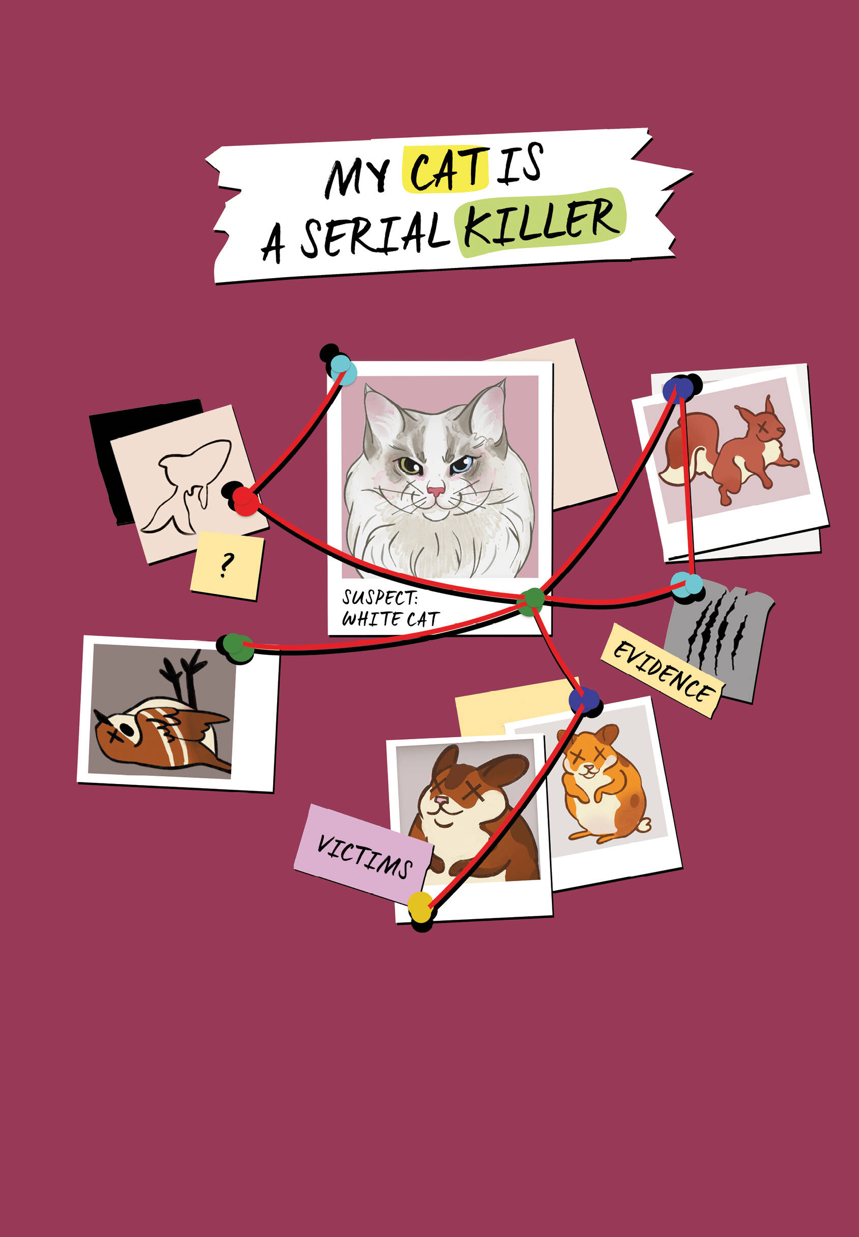 Блокнот My Cat Is a Serial Killer