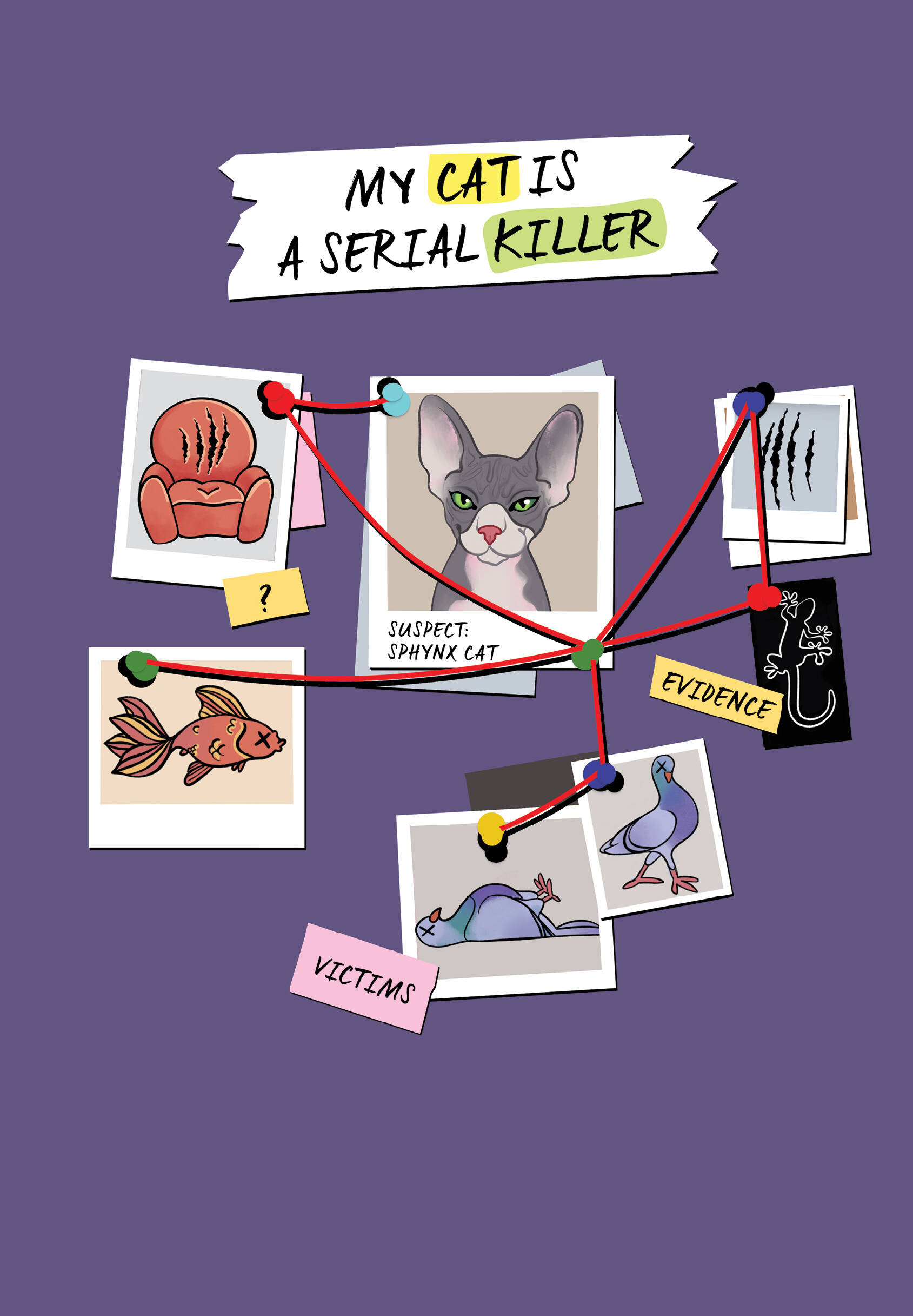 Блокнот My Cat Is a Serial Killer