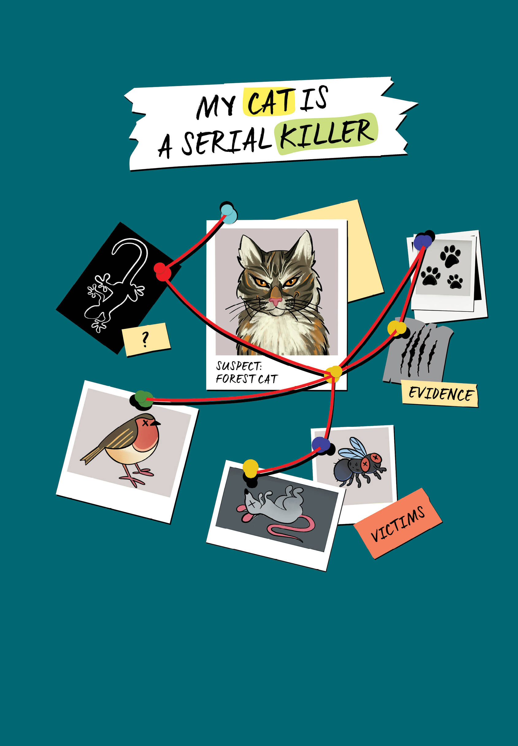 Блокнот My Cat Is a Serial Killer